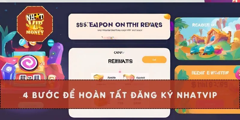 4 bước để hoàn tất đăng ký NHATVIP